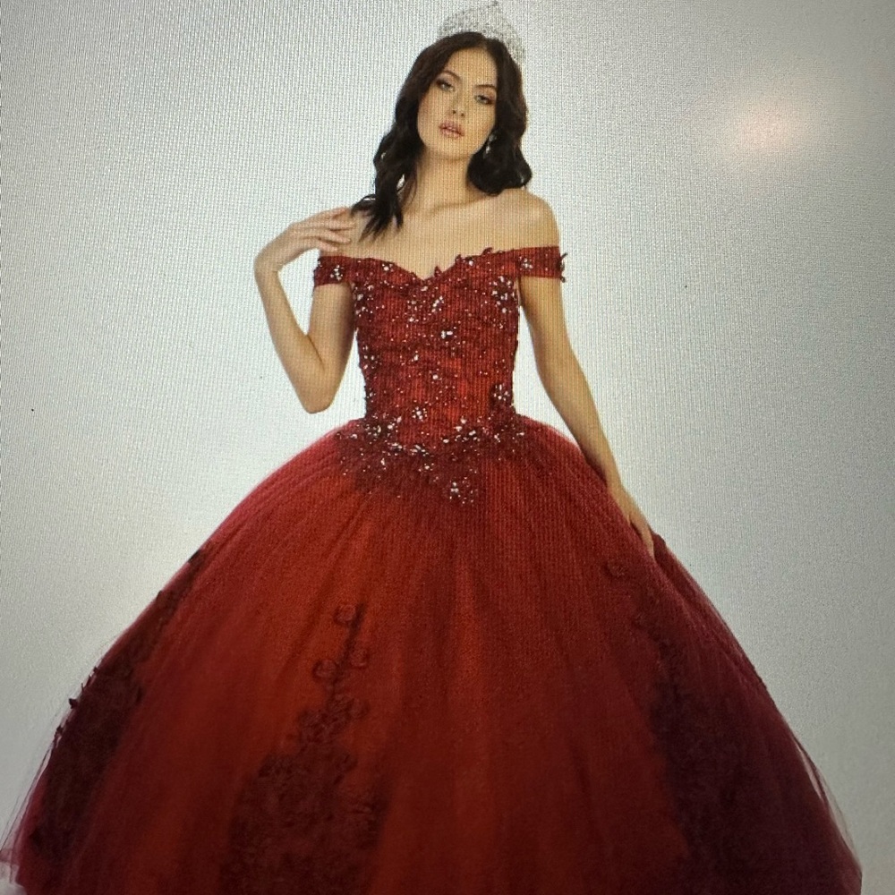 Preloved Sweet 16 or Quinceañera red dress
